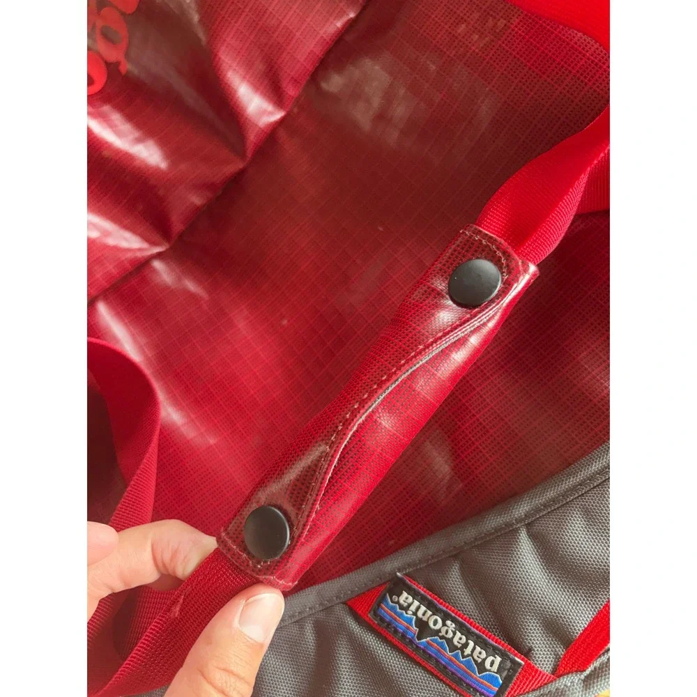 Patagonia Black Hole Duffel 60L Red Backpack Strap Travel Bag 49341 Hiking Camp